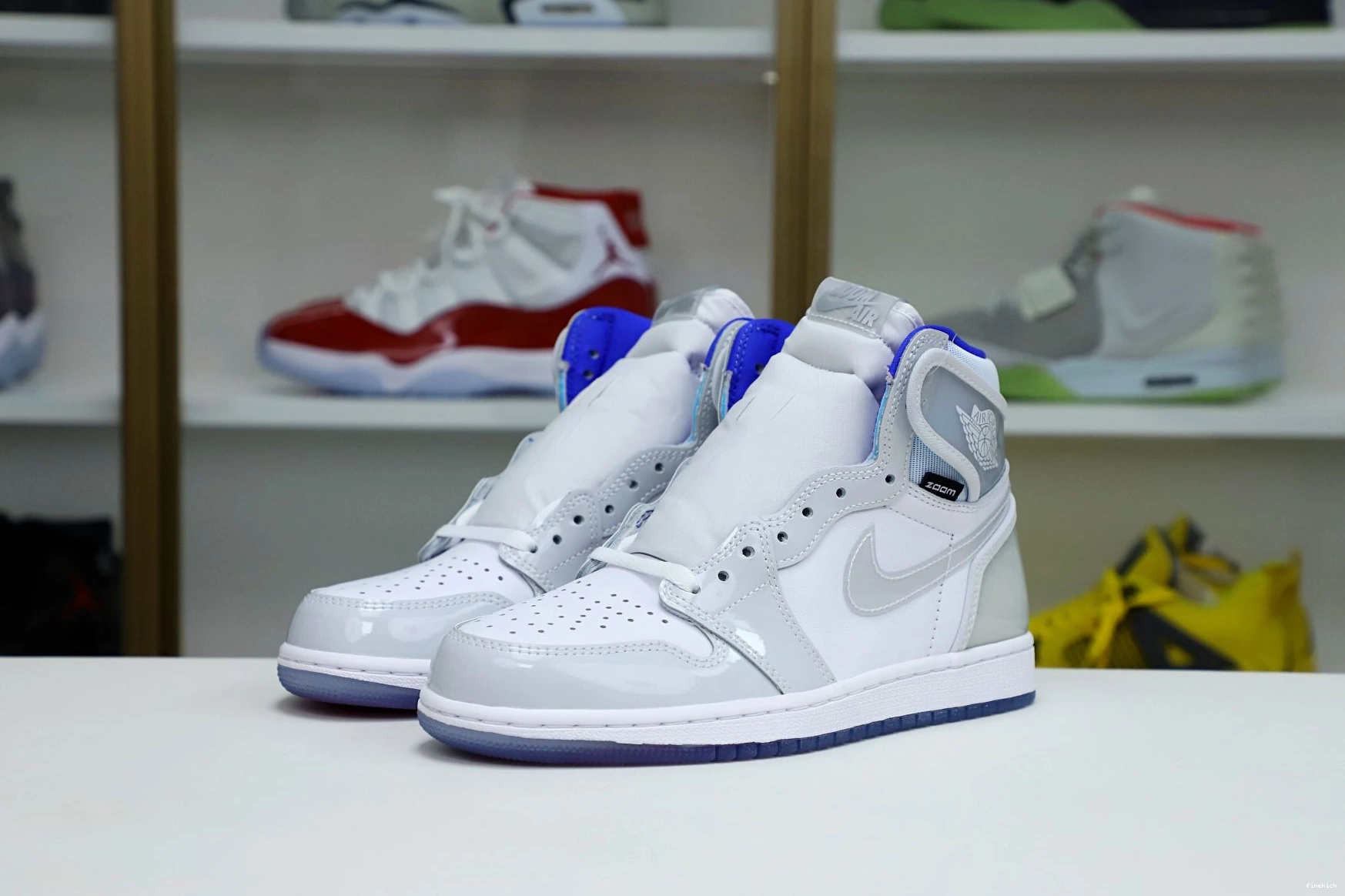 AIR JORDAN 1 'RACER BLUE' ZOOM HIGH 0713